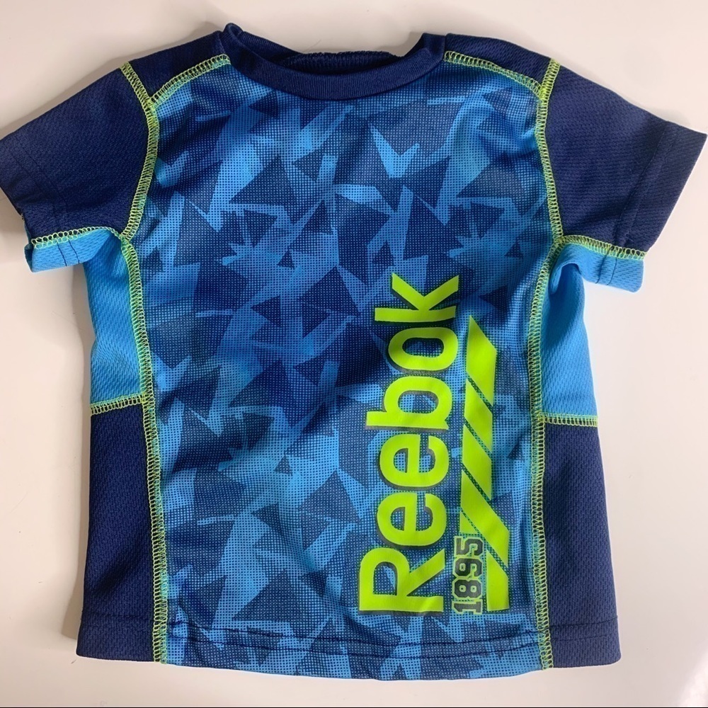 Reebok Baby Short Sleeve Mesh Athletic activewear T-shirt 24 months